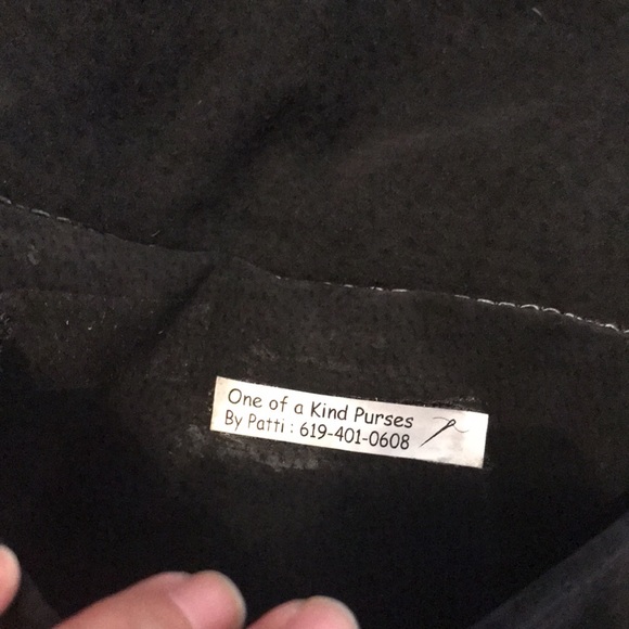 ONE OF A KIND LEATHER PURSE *HANDMADE* - Picture 7 of 7